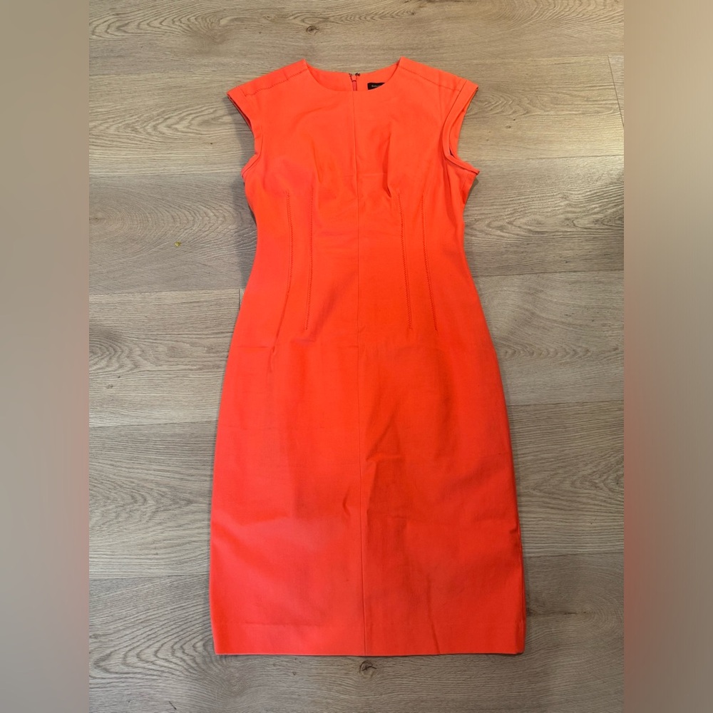 Banana republic orange dress